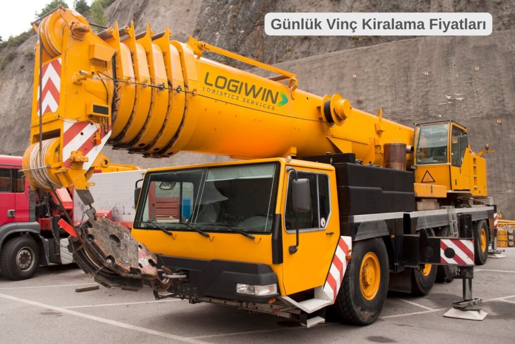 günlük vinç kiralama fiyatları